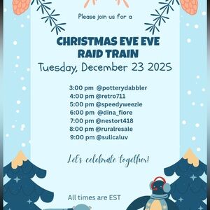 3pm EST Special Raid Train!! 7 Hosts!